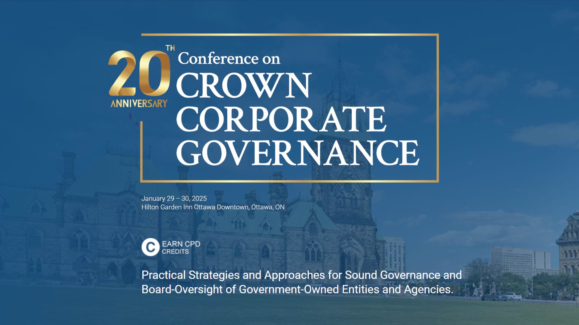 20th Conference on Crown Corporate Governance 